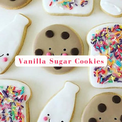 Vanilla Sugar Cookie Recipe - BIG BATCH