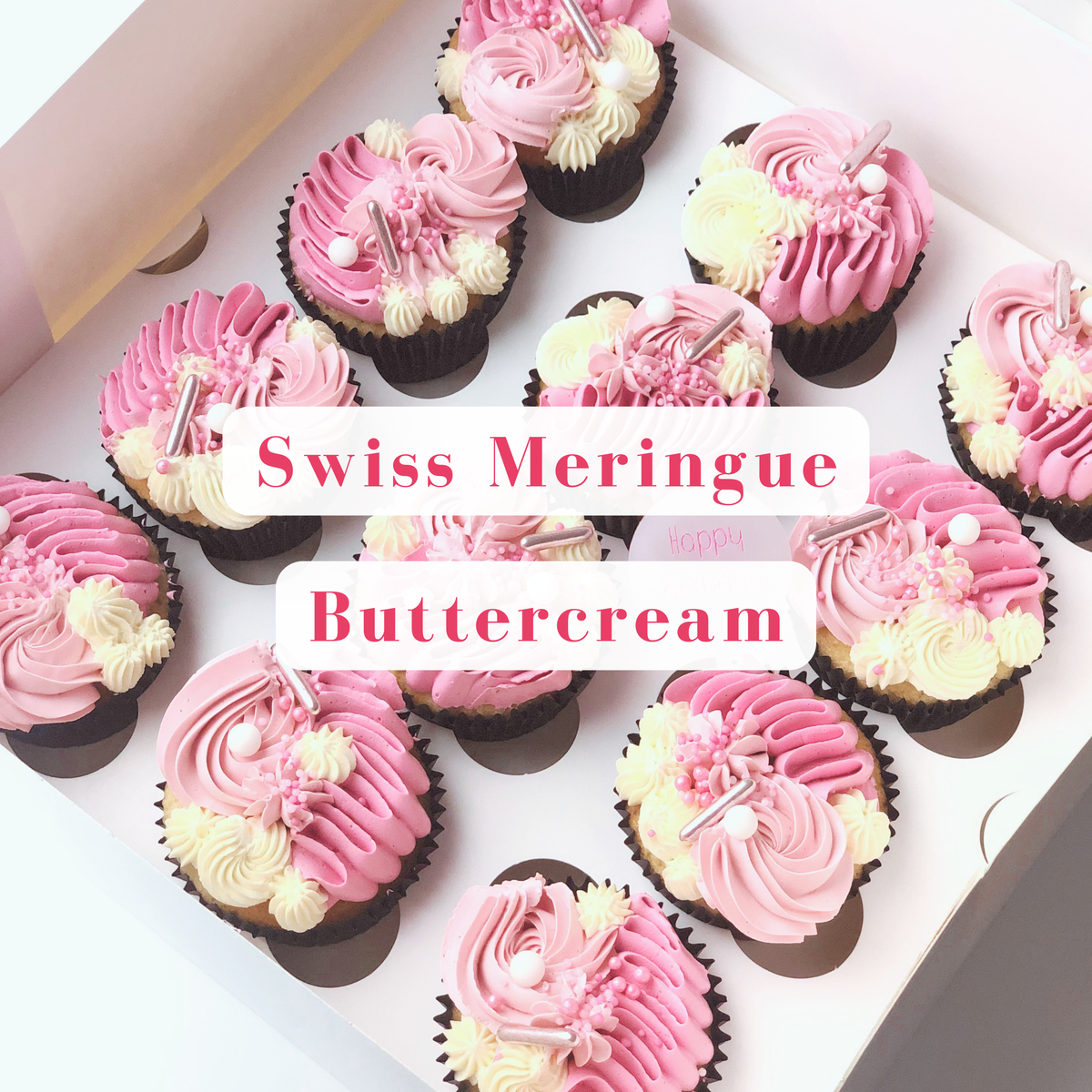 Swiss Meringue Buttercream Recipe Card (No cook)