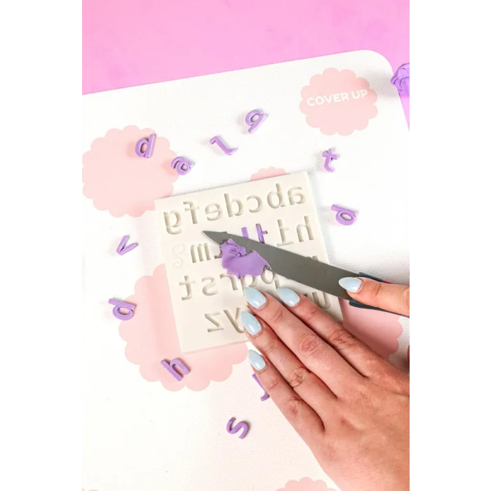 Savvy Shapes Moulds - Sans Serif Alphabet Lower Case