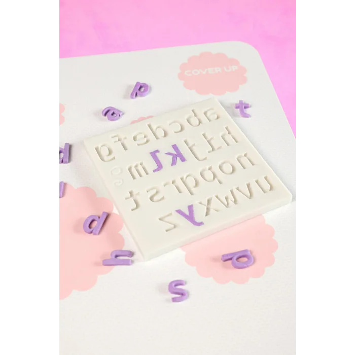 Savvy Shapes Moulds - Sans Serif Alphabet Lower Case