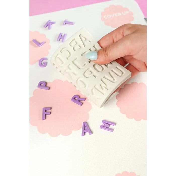 Savvy Shapes Moulds - Sans Serif Alphabet Upper Case