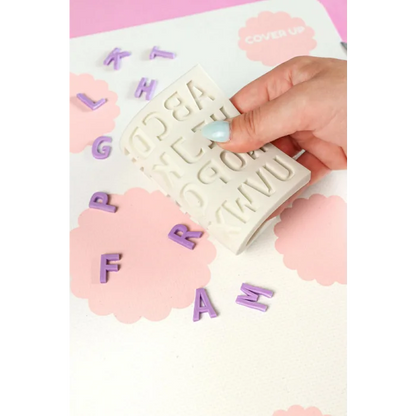 Savvy Shapes Moulds - Sans Serif Alphabet Upper Case