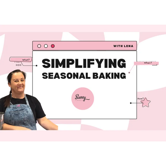 Simplifying Seasonal Bakes